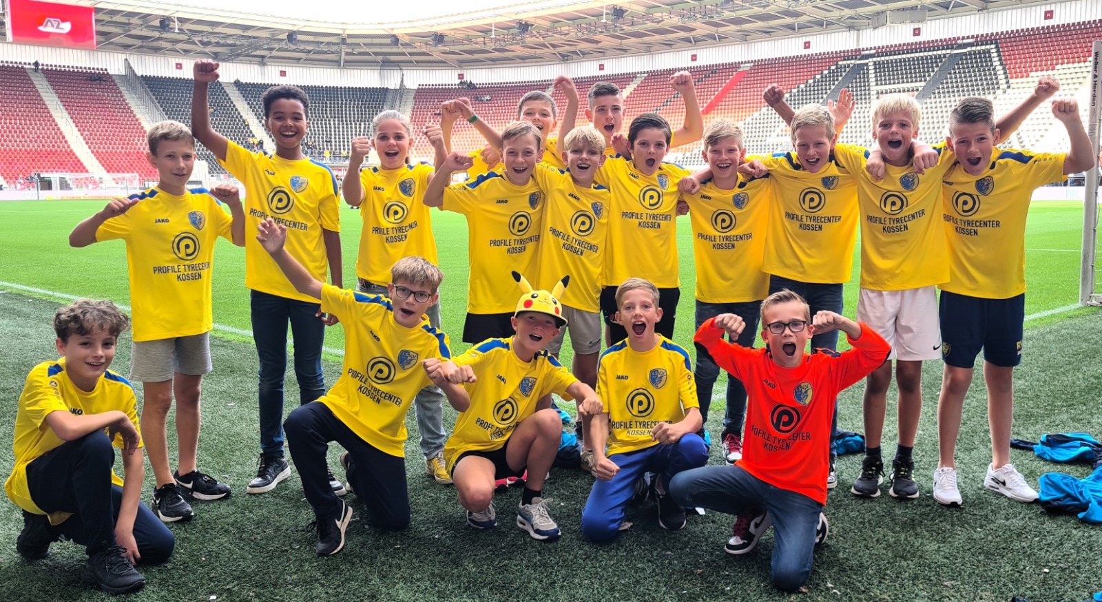 Winnaars van de Spruitjescup naar AZ!