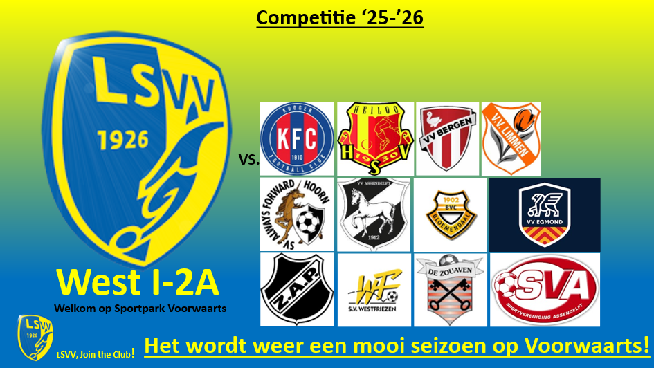 LSVV 1: Focus op de Competitie!