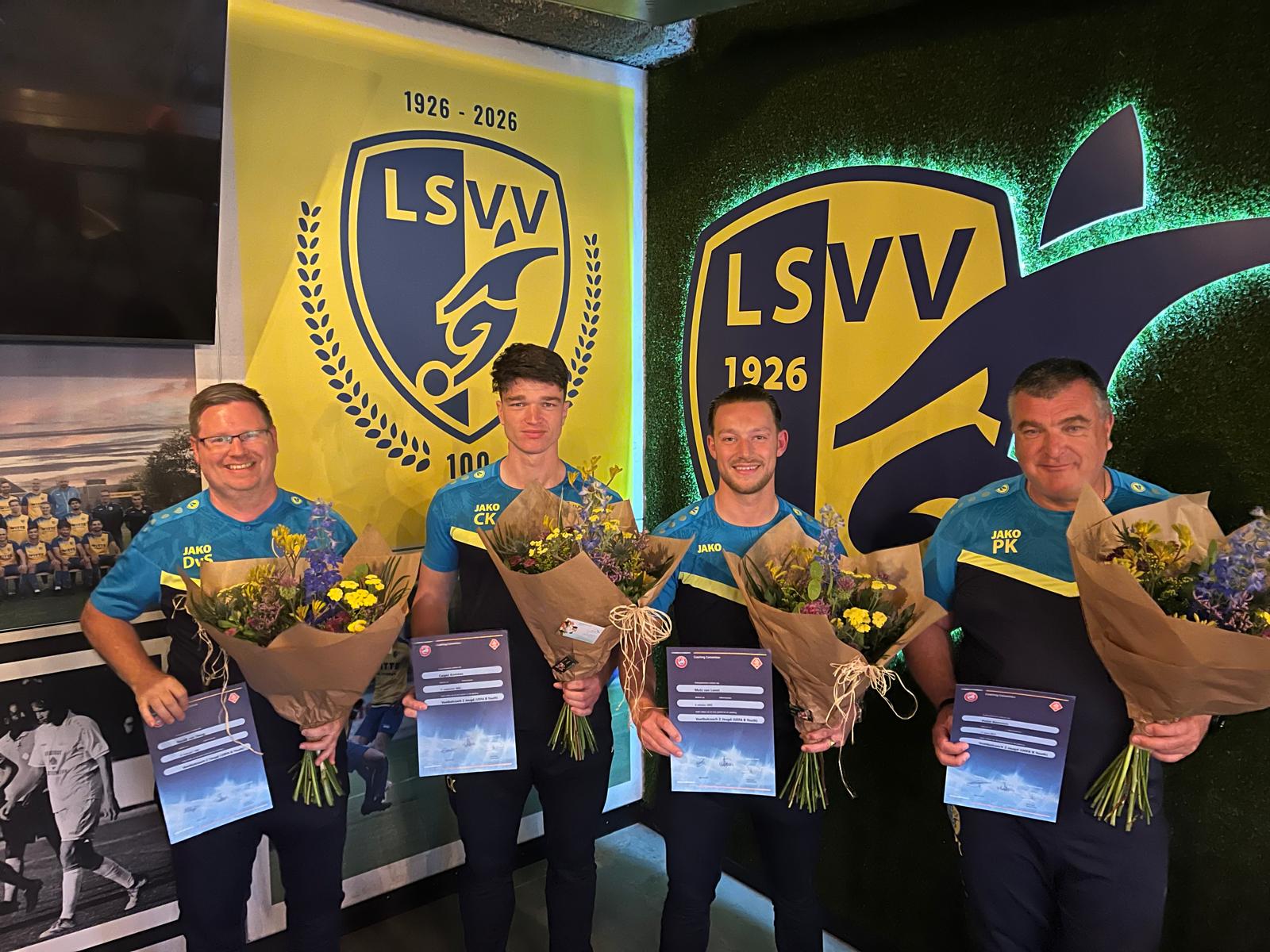 LSVV ontwikkelt zich verder met gediplomeerde jeugdtrainers!