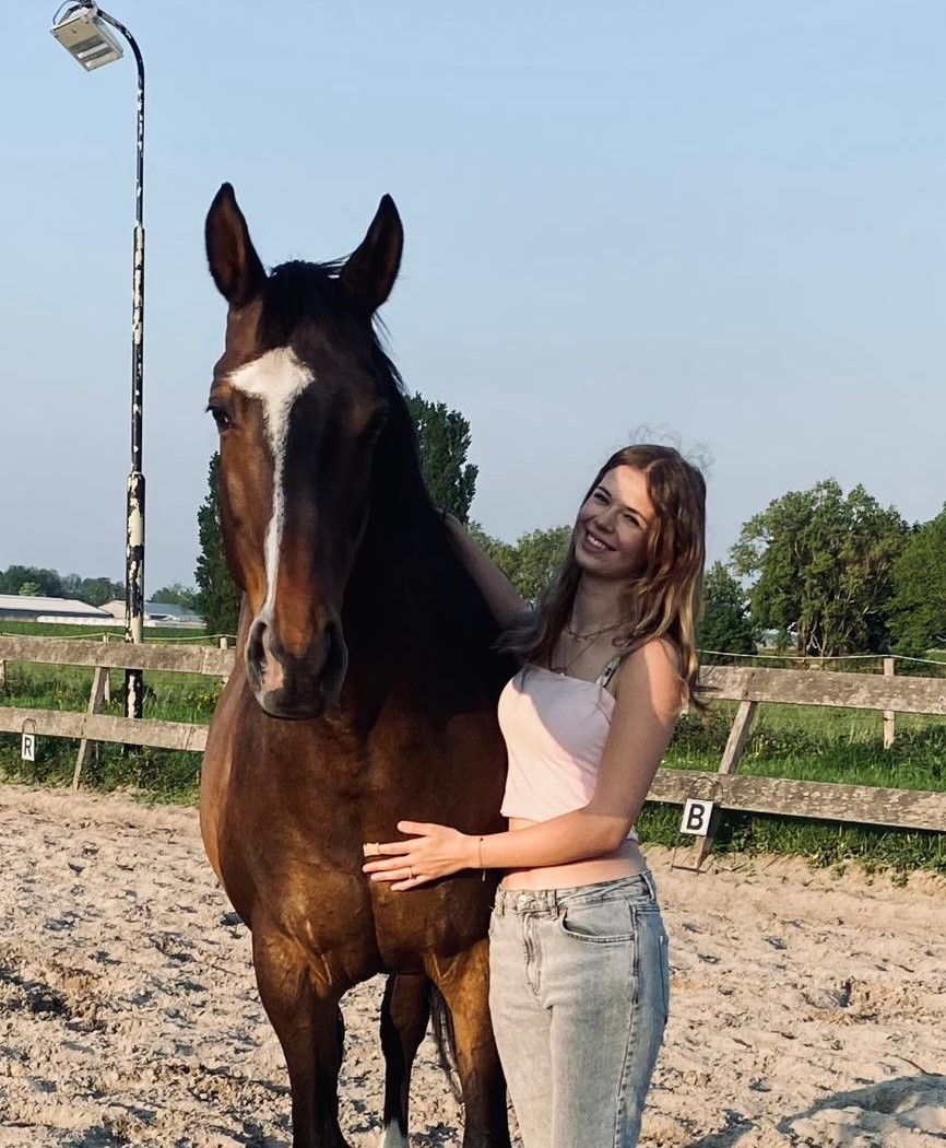 Stagiaire Iefke actief bij de LSVV Jeugd